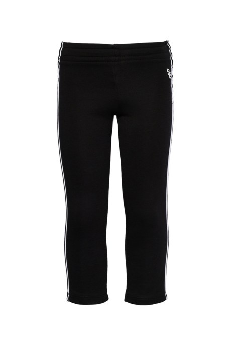 STRIPED COTTON PANTS FOR GIRLS-23631017-110