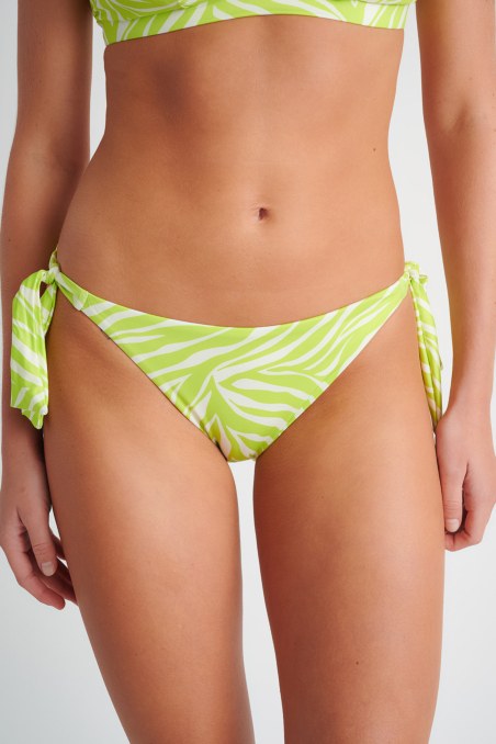 ZEBRA PRINTED SWIMWEAR BIKINI SLIP-23802016-500