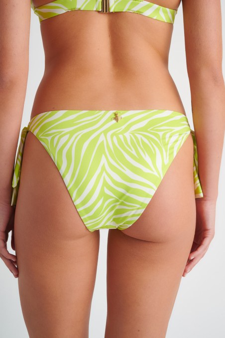 ZEBRA PRINTED SWIMWEAR BIKINI SLIP-23802016-500