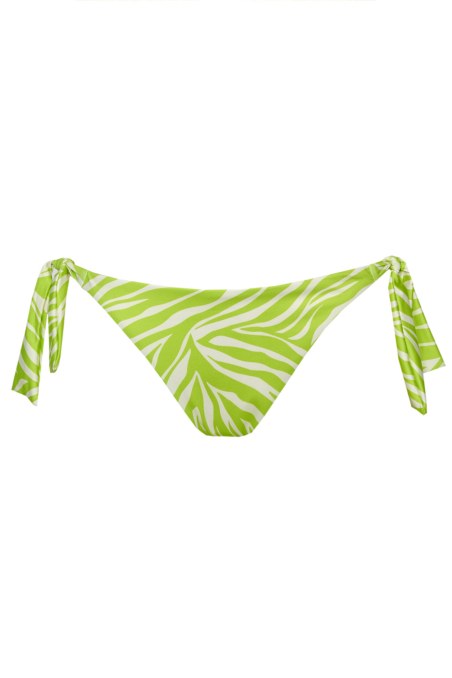 ZEBRA PRINTED SWIMWEAR BIKINI SLIP-23802016-500