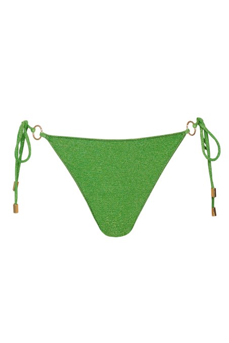 TIE-SIDE SWIMWEAR BIKINI SLIP IN GLITTER DETAILS-23802090-512