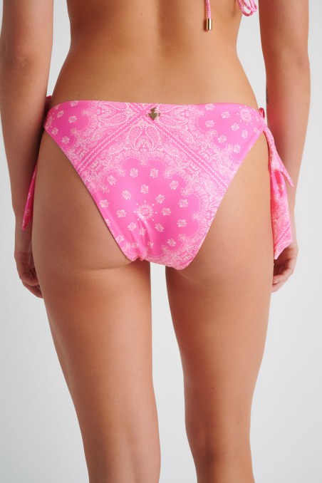 BANDANA PRINTED SWIMWEAR BIKINI SLIP-23802117-714