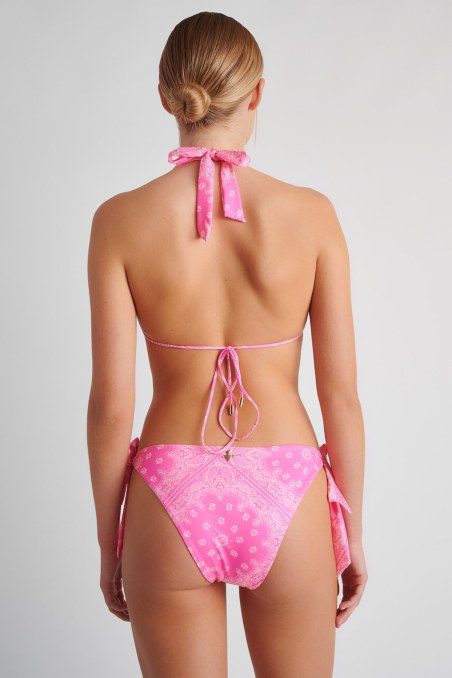 BANDANA PRINTED SWIMWEAR BIKINI SLIP-23802117-714