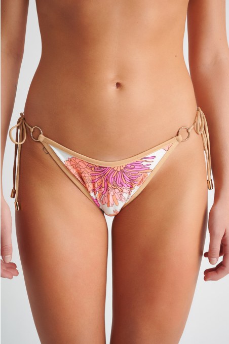 FLORAL PRINT SWIMWEAR BIKINI SLIP-23802122-821