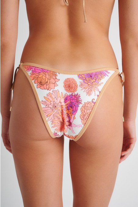 FLORAL PRINT SWIMWEAR BIKINI SLIP-23802122-821