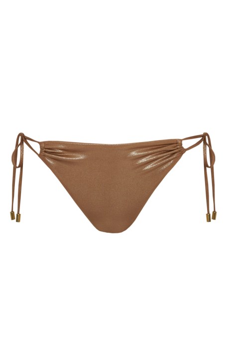 EXCLUSIVE METALIZED SWIMWEAR BIKINI SLIP-23802282-333