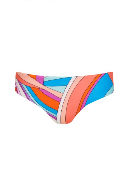 MULTICOLOR PRINTED SWIMWEAR HIPSTER BIKINI SLIP-23802306-999