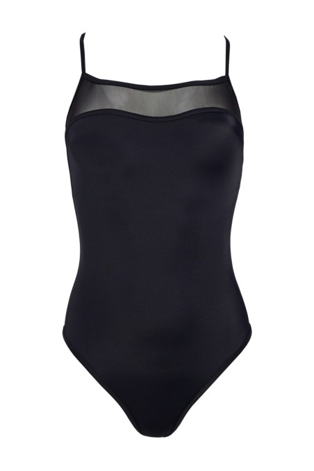 MESH FRONT ONEPIECE SWIMSUIT-23804359-110