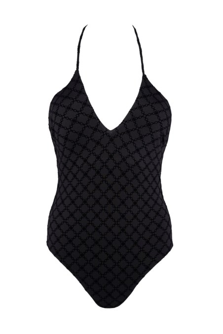 EXCLUSIVE CHAIN FLOCK PRINT ONEPIECE SWIMSUIT-23804370-110