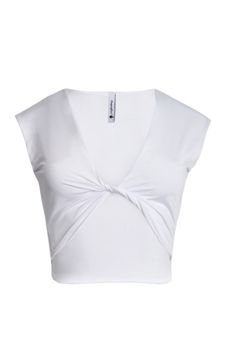 MONOCHROME TWISTED CROP TOP-23806031-102