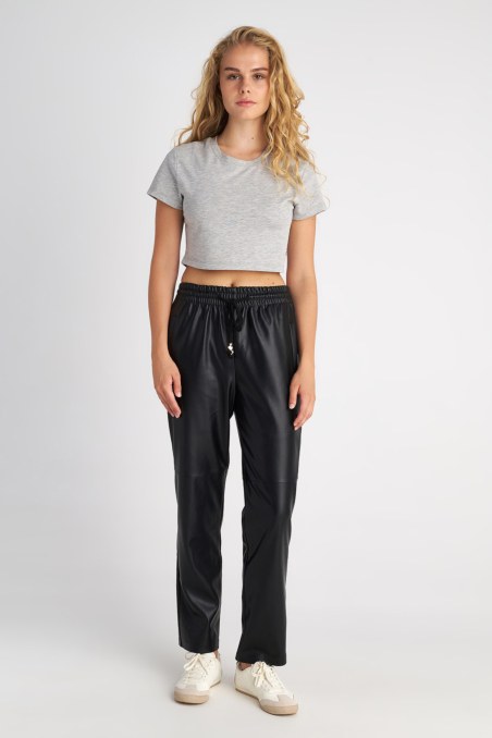 SHORT SLEEVE COTTON CROPPED T-SHIRT-23812111-210