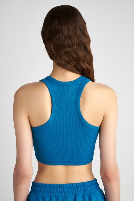 CROPPED RIB HALTER COTTON TOP-23812140-413