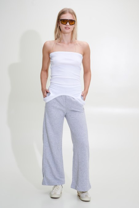 ELASTIC RIBBED TANK TOP-23812220-100