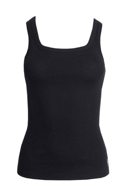 ELASTIC RIBBED TANK TOP-23812220-110