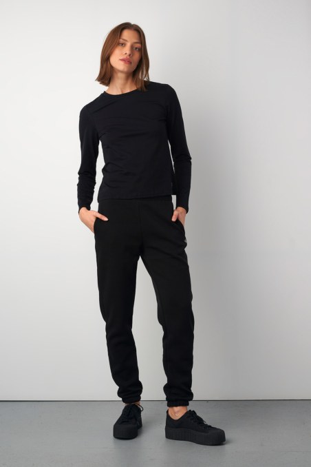 LONG SLEEVED BASIC COTTON TOP-23832032-110