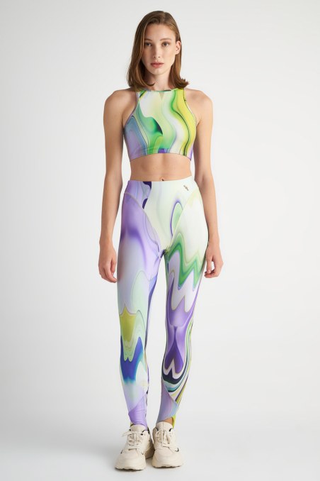 MULTICOLOR PRINTED STIRRUP LEGGINGS-23835088-812