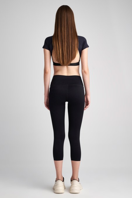 HIGH WAISTED CROP SPORTS LEGGINGS-23845008-110