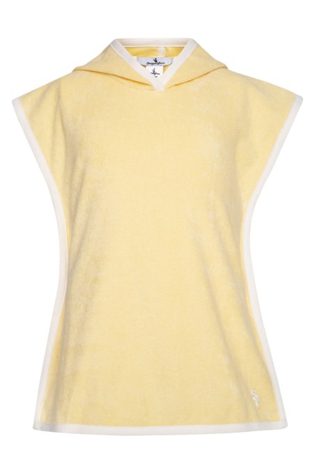 TERRY HOODIE PONCHO FOR GIRLS-24614087-948