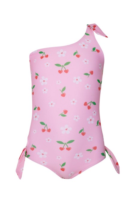 ONE SHOULDER ONEPIECE SWIMSUIT FOR GIRLS-24615060-712