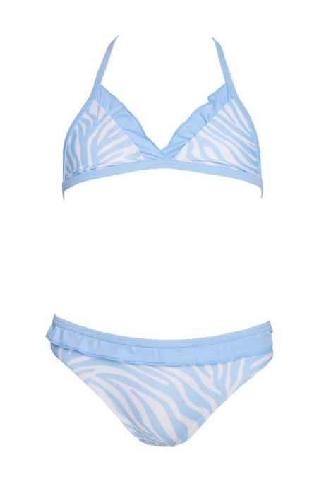 ZEBRA PRINTED BIKINI SET FOR GIRLS-24616051-800