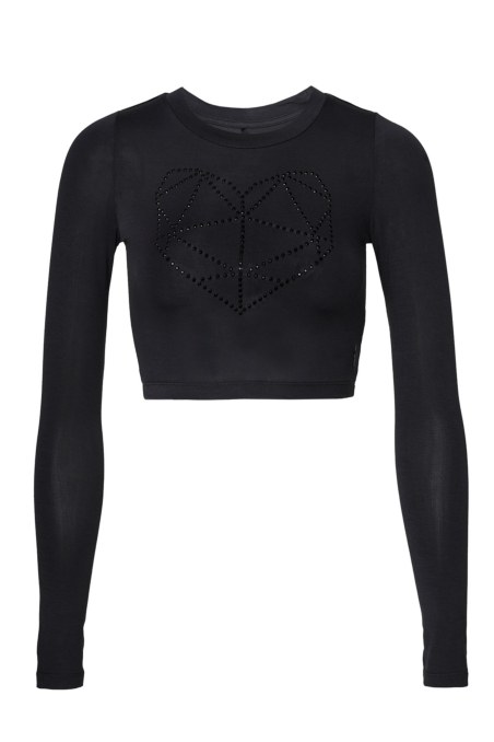 STRASS EMBELLISHED CROPPED TOP FOR TEENS-24632077-202