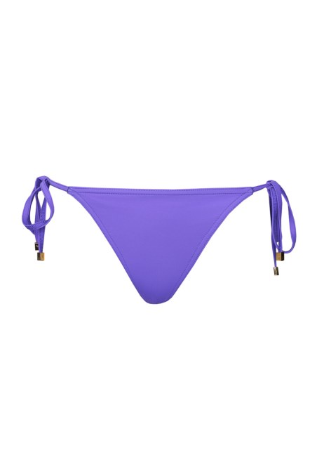 FASHION SOLIDS TIE-SIDE SWIMWEAR BIKINI BOTTOM-24802028-812