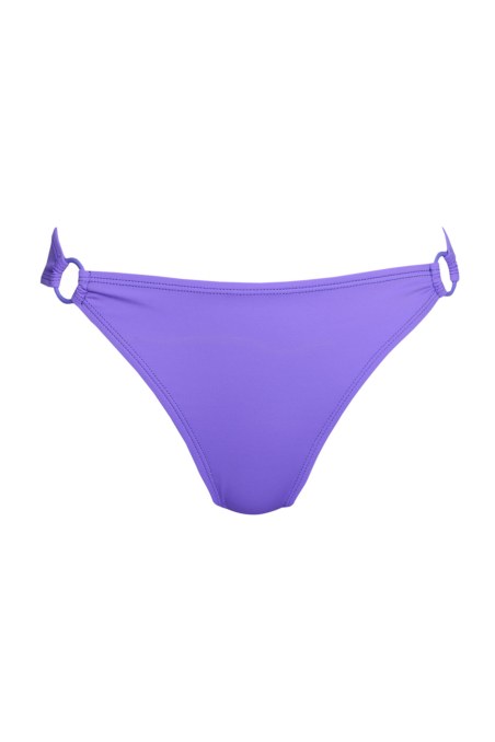 FASHION SOLIDS BIKINI BOTTOM WITH RING DETAILS-24802030-812