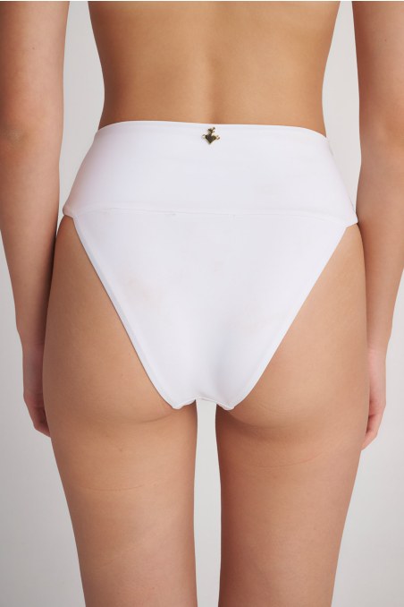 FASHION SOLIDS HIGH WAISTED BIKINI SLIP-24802091-102
