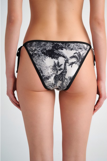 PRINTED SWIMWEAR BIKINI SLIP-24802111-102