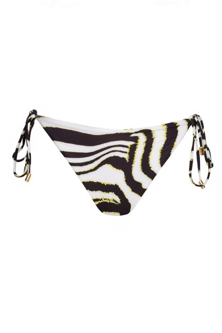 TIE-SIDE ΖΕΒΡΑ PRINTED SWIMWEAR BIKINI SLIP-24802140-110