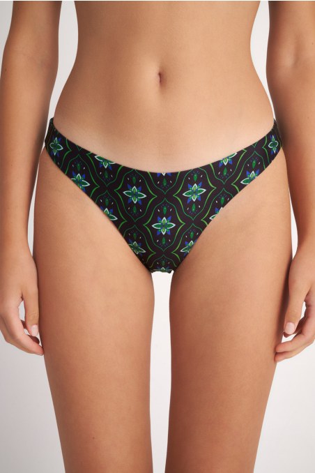 PRINTED HIPSTER SWIMWEAR BIKINI BRIEF-24802221-514