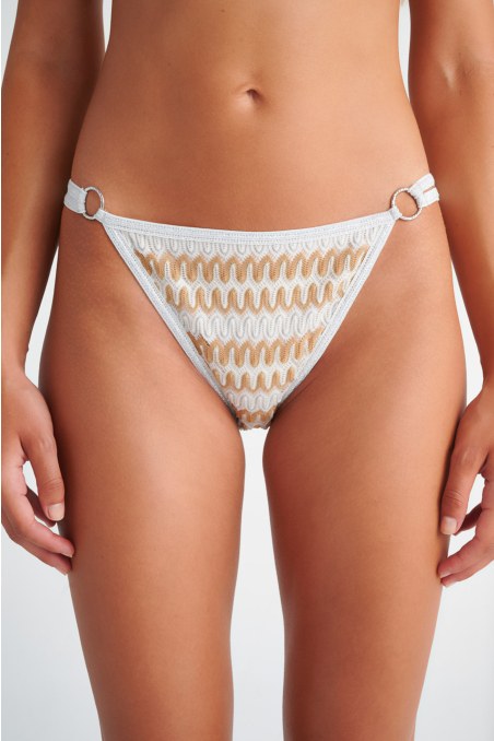 CROCHET SWIMWEAR BIKINI SLIP-24802280-203