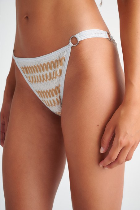 CROCHET SWIMWEAR BIKINI SLIP-24802280-203
