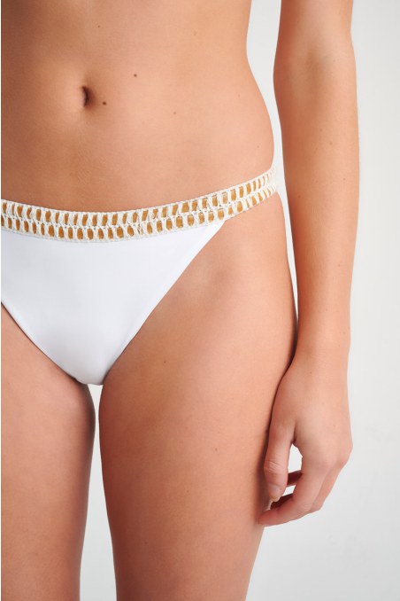 BRAZILIAN SWIMWEAR BIKINI SLIP WITH CROCHET DETAILS-24802330-102