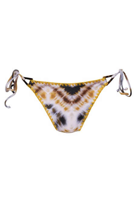 SWIMWEAR TIE-SIDE BIKINI SLIP WITH CROCHET DETAILS-24802440-935