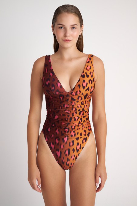 ONEPIECE SWIMSUIT WITH TWIST DETAIL-24804525-935