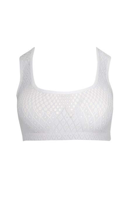 SEMI-SHEER KNITTED CROP TOP-24806485-100