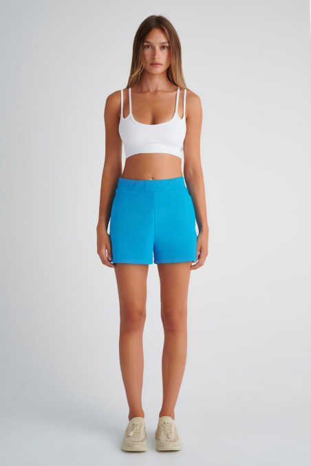 COTTON SHORTS IN LOOSE FIT-24810115-411