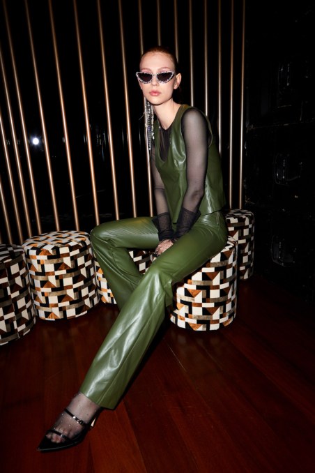 FAUX LEATHER HIGH WAISTED PANTS-24831277-521