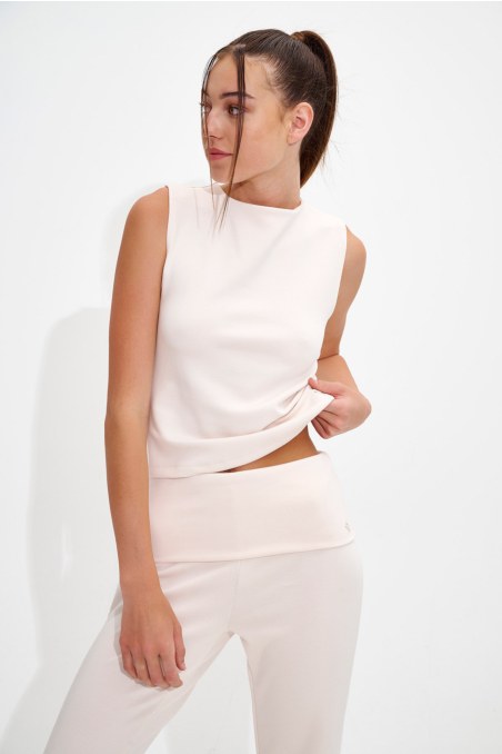 SOFT LIGHT TOUCH SLEEVELESS TANK TOP-24832103-103