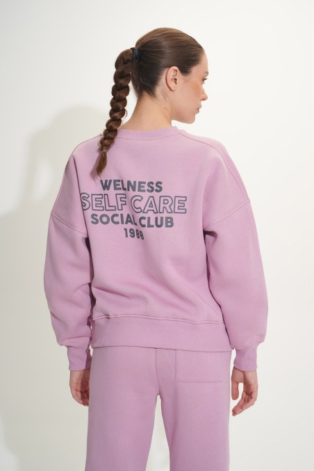 PRINTED COTTON OVERSIZED SWEATSHIRT-24832250-720