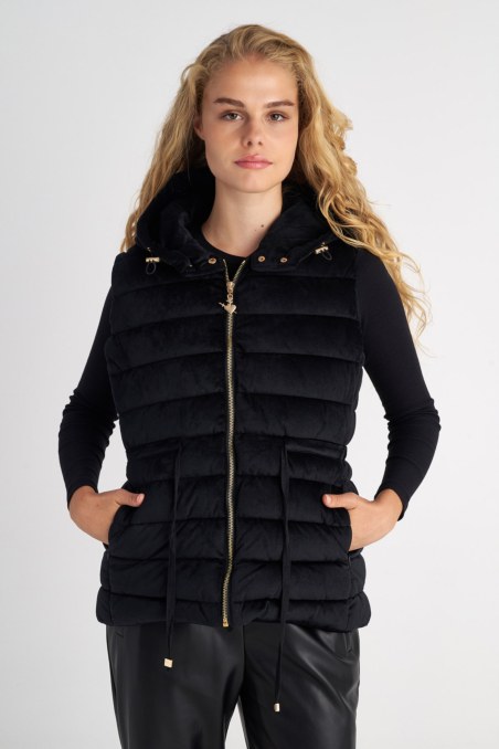 ΒΕΛΟΥΤΕ ΚΑΠΙΤΟΝΕ ΦΟΥΣΚΩΤΟ ΓΙΛΕΚΟ ΜΕ ΚΟΥΚΟΥΛΑ-24833062-110