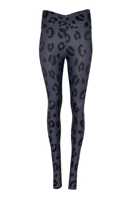 LEOPARD PRINTED HIGH WAISTED SPORTS LEGGINGS-24845023-920