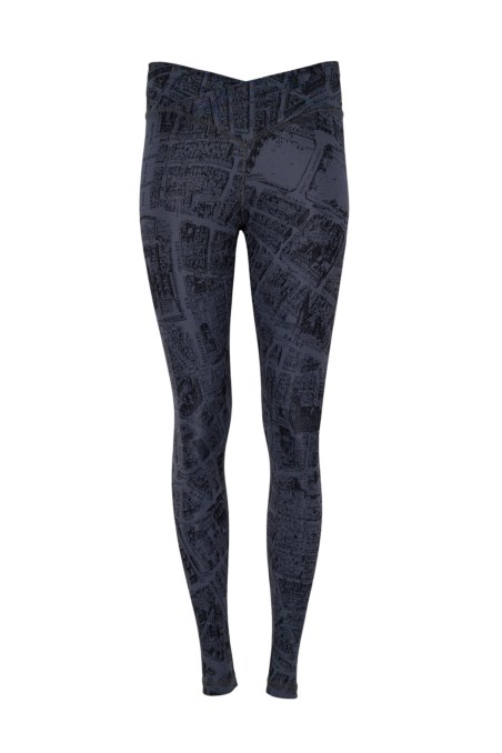 PRINTED HIGH WAISTED SPORTS LEGGINGS-24845024-920