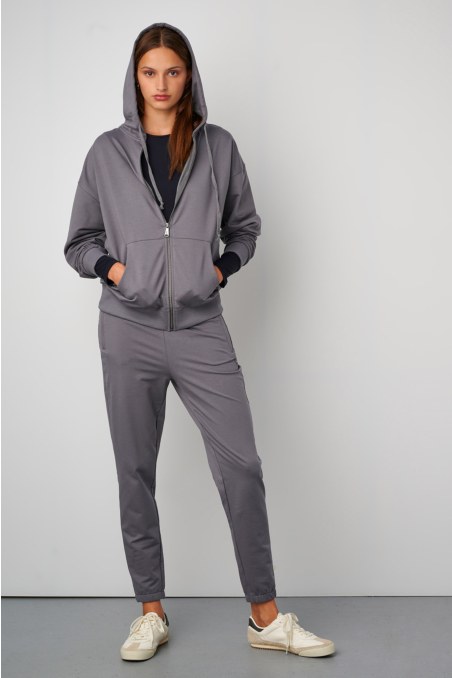 COTTON JOGGER PANTS WITH ZIPPED POCKETS-24861083-206