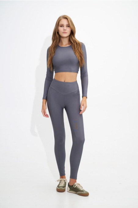 HIGH WAISTED MONOCHROME SPORTS LEGGINGS WITH POCKET-24865097-206