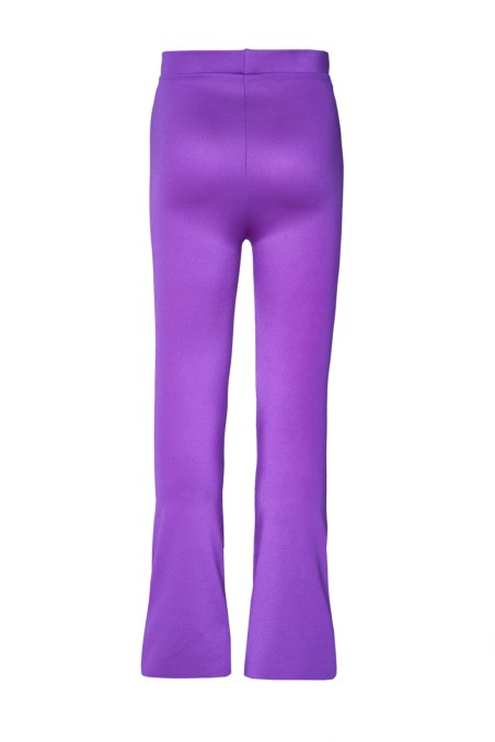 FLARED LEGGINGS/PANTS FOR GIRLS IN SHINY LOOK-25611017-814
