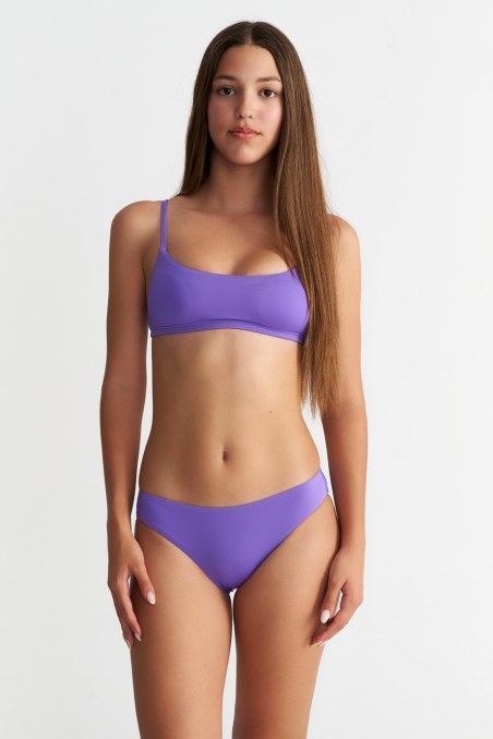 MONOCHROME SWIMWEAR BIKINI SET FOR TEENS-25616150-812