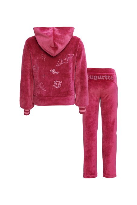 EMBELLISHED SUPER SOFT VELOUR TRACK SET FOR GIRLS-25638027-718