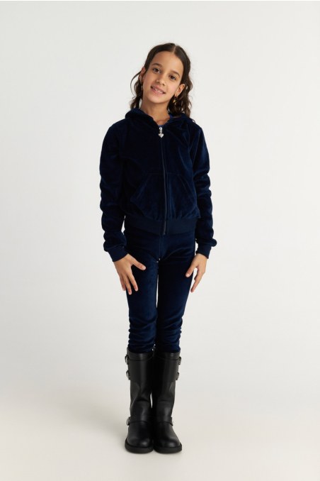 EMBELLISHED VELOUR TRACK SET FOR GIRLS-25638035-437